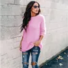 Women's Sweaters Autumn Winter Fashion Women Knit Sweater Long Sleeve Round Neck Pullover Jumper Ladies Casual Loose Warm Blouse S-5XL