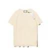 21SS 남성용 패션 여름 티셔츠 의류 자수 개인화 된 티 스트리트 24colors 스타일 편지 패턴 인쇄 망 짧은 소매 통기성