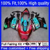 OEM Body for Honda CBR 1100XX 1100 CC XX 02 03 04 05 05 06 07 35NO.111 BlackBird CBR1100XX 96-07 CBR1100 XX 1996 1997 1998 1999 1999 2000 2001 أحمر القرش حقن العفن