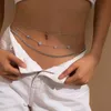 Hip Hop Sexy Beach Gravel Belly s Waist For Women Trendy Metal Body Chain Dating Leisure Jewelry Accessories