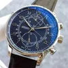 YL motre be luxe hommes montres Shanghai 40mm 7750 chronographe mouvement acier montre de luxe montres-bracelets