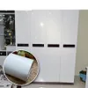 2021 Perlweiß DIY dekorative Folie PVC selbstklebende Wandpapier Möbel Renovierung Aufkleber Küchenschrank wasserdichte Tapete