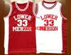 Skicka från US # Lower Merion 33 Bryant Jersey College Men High School Basketball All Sedd Size S-XXL