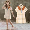 아기 옷 컬러 아이 드레스 두 가지 품목을위한 dhlems double box296v