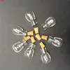 Wassertropfen Mini Niedliche Flaschen Anhänger Kleines Glas Mit Korken Transparente Klare Gläser Geschenke Fläschchen 100 Stück Kostenloser Versand Gläser