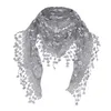 Scarves Women Fashion Wrap Lady Shawl Flower Lace Scarf Female Tassel Shawls Elegant Soft Parisian Beach Towel5750284