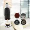 Mini machine à café portable broyeur manuel lavable versez sur les filtres goutte à goutte ware grains de café outil de cuisine 210423