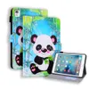 PU Leather Tablet Cases for Apple iPad 10.2 [7th/8th Generation] Mini 5/4 Air 3/2/1 Pro 11 10.5 9.7 inch, Dual View Angle Cartoon Pattern Flip Kickstand Cover with Card Slots