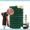 Pátio, Lawn Home GardenExpandble Mangueira de Jardim Flexível Regando Tubo de Plástico de Lavagem de Carro de Alta Pressão com Arma de Água Set Gardens Irrigação