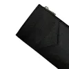 High quality men's and women's wallets long short single zipper embossed leather Purse with box card 26 colors233F