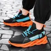 top fashion flying woven korean style trendy women men athletic shoes size lightweight and breathable mens casual sports shoe for man code W-G133