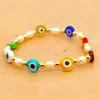 braccialetti di perle multicolori