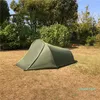 Type de tunnel de tente de camping en plein air ultra-léger pour 2 personnes Prévention des tempêtes de pluie