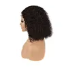 Перуанские человеческие волосы кружево глубоко волновые парики 44 натуральный цвет 150 Плотность фабрика Why8739770