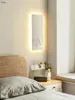 Moderna nordiska universella roterande vägglampor Bedside Study Reading Sconce Lights Bedroom Dual Drive Led El Club Fixtures