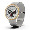 Wristwatches Hnatuy Mens Zegarki męskie Skórzane Sporty Drewniane Męskie Zegar Quartz 50 M Wodoodporny Wojskowy Wrist Watch