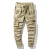 Men's Cargo Pants Cotton Autumn Military Tactical Outdoor Jogger Pants Fashion Casual Winter Overalls Cargo Pants Men 211201