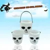 20 pz Mini Kettles Kettles Witch Skeleton Cauldron Holder Pot per Halloween 210724