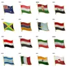 Flagga Laple Pin Badge Brooch Bermuda Rainbow U .n Albanien Algeriet Afghanistan Montenegro Argentina Oman Azerbajdzjan