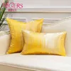 Avigers Luxury Yellow Blue Green Black Navy Blue White Melody Cushion Cover Modern Minimalist Home Decorative Pillow Case 210401