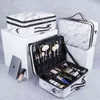 Nxy Cosmetic Bags SAC De Mquillage EN CUIR PU POLE FOMMES TROUSE TROUSE PROFISTELLLE MALUCURE KITS COSMETICES COSMETICES COMBETSO 220302