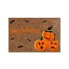 Tapijten Halloween Coir Welcome Mats Entrance Deurats Home Bad Mat Woonkamer Vloer Trap Keuken Gang Non-Slip