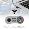 Accessoires de jeu de télécommande manette de jeu sans fil 2.4GHz pour SNES Mini édition classique contrôleurs de Console manettes de jeu