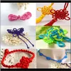 Jewelry Findings & Components Other 20 Meters Satin Nylon Rame Braiding String Knitting Rope Chinese Cord Knot Rattail Thread