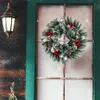 LED julkrans ytterdörr hängande girland semester hem dekorationer xmas träd ornament 2022 navidad h10208773352