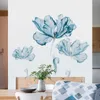 Creatieve Nordic Warme Bloem Muurstickers Zelfklevende Stickers Slaapkamer Woonkamer Decoratie Huis Decoratie Muur Decor 210929