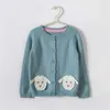 Kinderen trui herfst winter peuter cardigan jas kinderen cartoon kasjmier gebreide truien voor baby jongens meisjes 2-6 jaar jas 210811