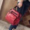 Cross Body Habyely Aangekomen vrouwen Real Split Suède Leather Schoudertas Casual Handtassen Messenger Topgreep Tassen Reizen Back Packs