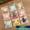 Gift Wrap 50pcs/lot Cartoon Self Adhesive Plastic Bag Frosted Simple Style Thicken Candy Handmade Party Supplies Baked Biscuit Bags1 Factory price expert design