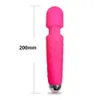 Kraftfull Vagina Vibrator Silicone Dildo Vuxen Sexleksaker för Kvinna AV Magic Wand Clitoris Stimulation Sex Erotic Toys Shop