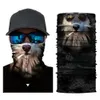 Simpatico cane animale gatto leone scaldacollo tubo ghetta sciarpa visiera fascia snowboard copricapo bicicletta accessori