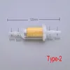 Dostarki laboratoryjne 10pc/partia Mały/środkowy/duży plastikowy filtr gazowy z żółtym papierem do detektora analizy wydechu pompy próżniowej