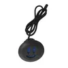 Furniture Hardware Part Black House Smiling Face Smart Phone Charger Insert into Sofa Single USB Port Charging Socket Mouth Water Protection