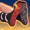 1 Pair Self-Heating Health Care Socks Tourmaline Magnetic Therapy Comfortable Breathable Massage Sports Socks Y1222