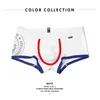 Sous-vêtements So Cool PINK HEROES Haute qualité Coton Hommes Sous-vêtements Mode Impression Boxer Shorts / Trunks Mâle Culotte Gay Cuecas U sac