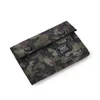 Carteira de couro Mini masculina de camuflagem do exército com bolso moeda bolsa de bolsa de dinheiro saco de cartão de crédito banco de cartão de crédito