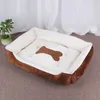 Pet Cat Bed Dog Bed Kennel Pet Mat Teddy Small Medium och Large Dog Supplies Bed Dog House Cat Nest Four Seasons Common 210401