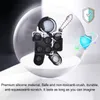 Mini Stress Reliever Keychain Anti Simple Dimple Push Bubble Toys Kids Sensory Press Board
