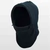 Unisex Polar Hood Hapt Happ Casual Beanie Ciepłe owłosione śnieg Czapka z maską Maska Wiatroszczelna rowerowe bombowiec kapelusze dla Unisex 9.22 Y21111