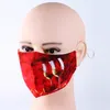 Älskare valentins dag mode masker vuxna återanvändbara tvättbara justerbara tyg ansiktsmasker