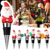 christmas wine stoppers