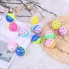 2021 Nowy 50 sztuk / partia Hurtownie Pet Product Pet Toys Cat Zabawki Gra Ball Bell Funny Hot