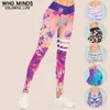 Mor Yaprak Seksi Spor Tayt Kadın Egzersiz Leggins Mujer Esneklik Legging Anti Selülit Yumuşak Pantolon Slim Legins 211215