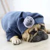 Giacca calda per cani Inverno Bulldog francese Vestiti per cani Felpe con cappuccio Ropa Perro Vestiti per cani Cuccioli Abbigliamento per animali domestici Per cani Cappotto Chihuahua 211007