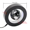 Round LED World Globe Géographie flottante magnétique Lévitation Lampe de nuit rotative Carte School Office Supply Home Decor 210924
