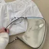 2021 New Cleo Underarm Bag Bolsas de ombro bolsas de alta qualidade Bag Crossbody Decoração em forma de coração Tarpaulin Saco de couro genuíno Atacado